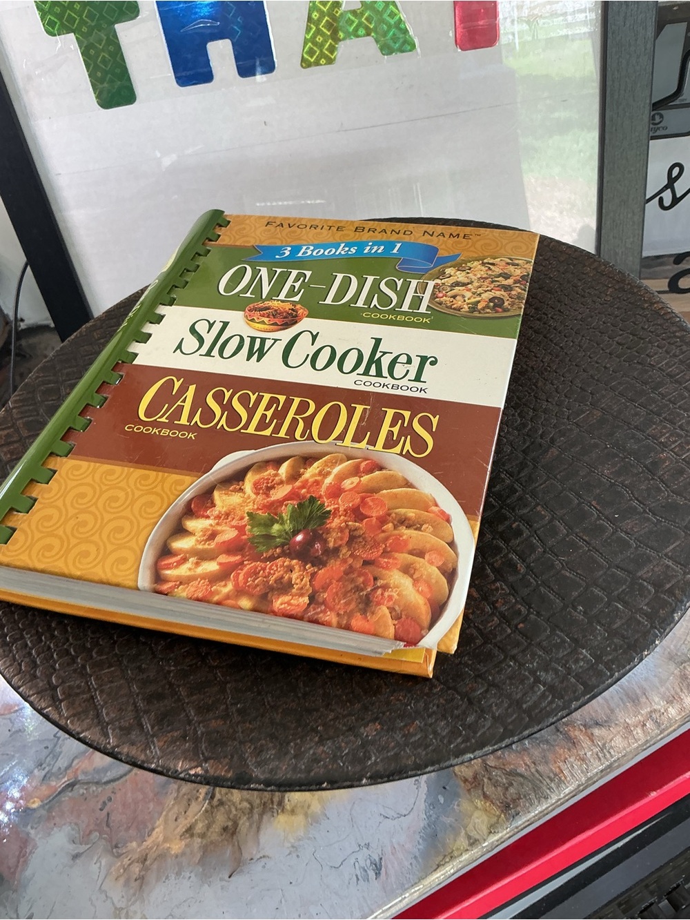 One Dish Slow Cooker Casseroles 3-in-1 Cookbook Spiral Bound 💞
